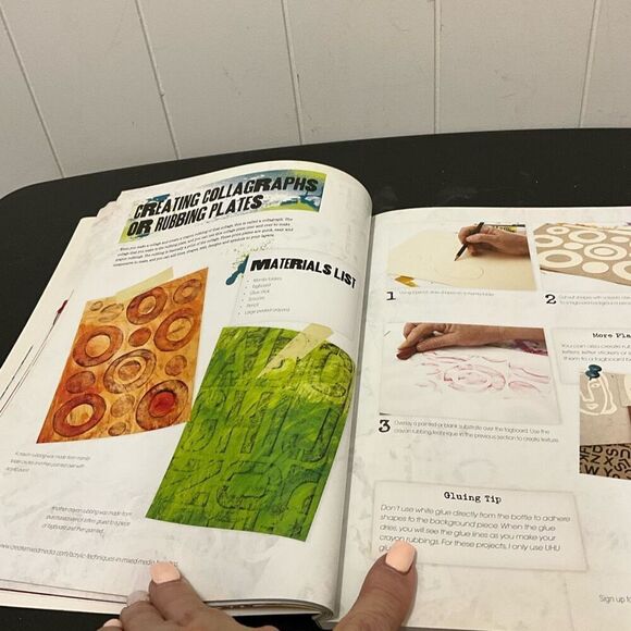 Acrylic Techniques in Mixed Media - Scribble, Stencil, Stamp by Roxeanne Padgett - Picture 8 of 16